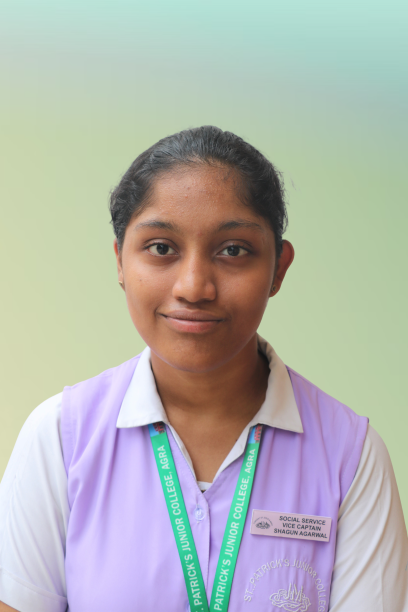 SHAGUN AGARWAL(SOCIAL SERVICE VICE CAPTAIN)